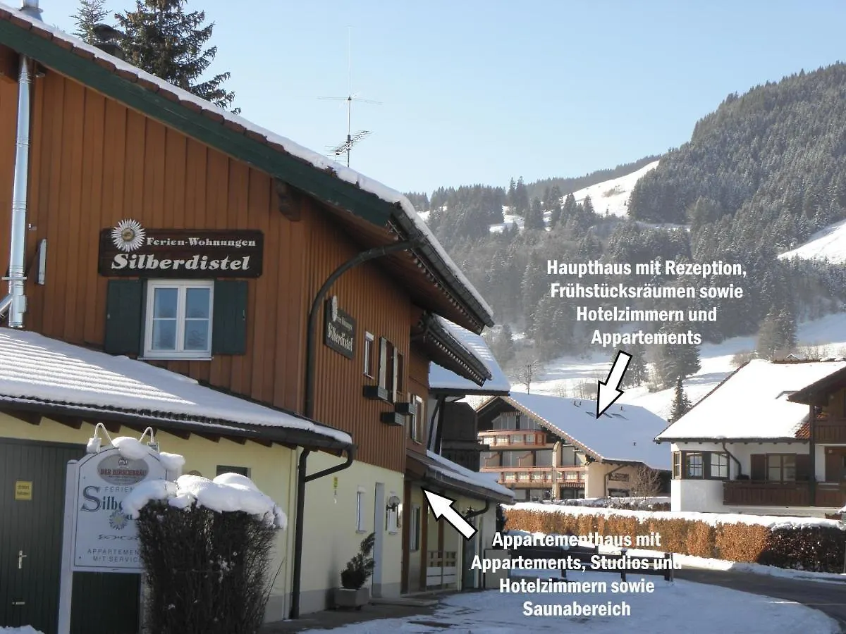 Pensjonat Ferienhotel Silberdistel Garni Bolsterlang